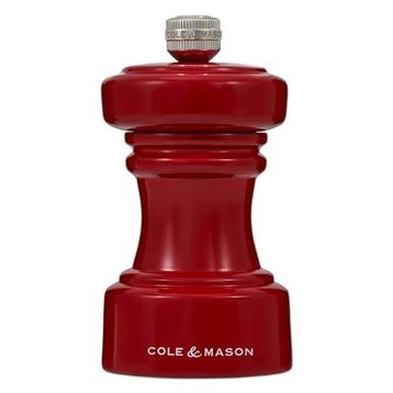 Cole & Mason Hoxton Parlak Kırmızı 104 mm Biber Değirmeni