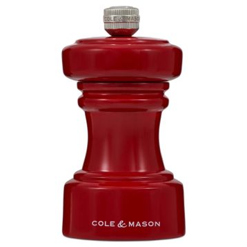 Cole & Mason Hoxton Parlak Kırmızı 104 mm Tuz Değirmeni
