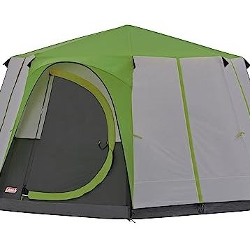 Coleman Cortes Octagon 8 Kişilik 360 Görünümlü Yeşil Kamp Çadırı