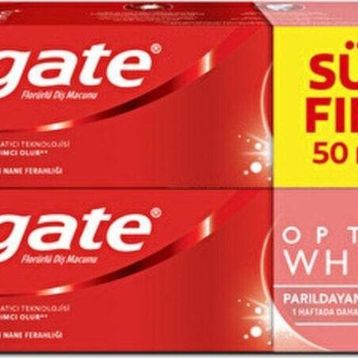 Colgate 2x50 ml Optic White Diş Macunu