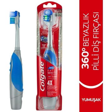 Colgate 360 Pilli Optik Beyaz Platinum Yumuşak Diş Fırçası