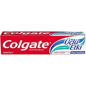 Colgate Çürüğe Karşı Etkili 3'lü Etki 50 ml Diş Macunu