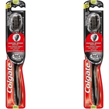 Colgate DF 360 Derece Black Orta 2 Adet Diş Fırçası