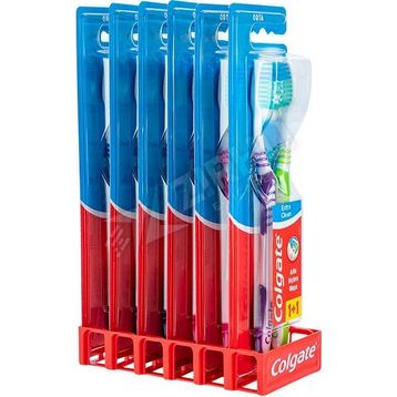 Colgate Extra Clean 1+1 2 Adet Diş Fırçası