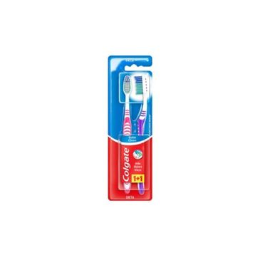 Colgate Extra Clean Orta 1+1 2 Adet Diş Fırçası