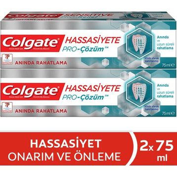 Colgate Hassasiyete Pro Çözüm Anında Rahatlama 75 ml x 2 Adet Diş Macunu