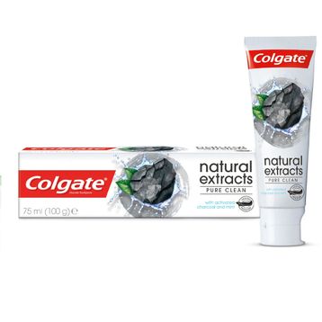 Colgate Natural Extracts Aktif Karbon ve Nane Saf Temizlik 75 ml Diş Macunu