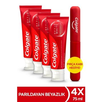 Colgate Optic White Parıldayan Beyazlık 4x75 ml Diş Macunu