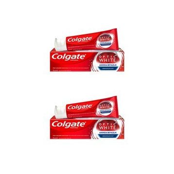 Colgate Optik Anında Beyazlık 2x75 ml Diş Macunu