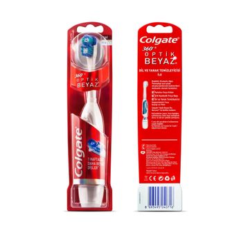 Colgate Optik Beyaz 360 Pilli Fırça