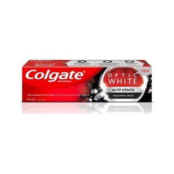 Colgate Optik Beyaz Kömürlü 75 ml Diş Macunu