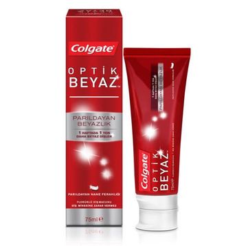 Colgate Optik Parıldayan Beyazlık 3x75 ml Diş Macunu