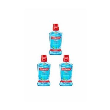 Colgate Plax 3x500 ml Nane Ferahlığı Ağız Bakım Suyu