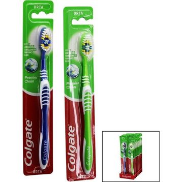 Colgate Premier Clean Orta 12'li Diş Fırçası