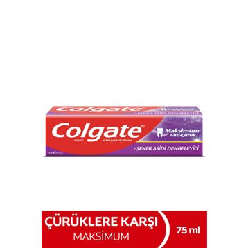 Colgate Şeker Asidi Dengeleyici 75 ml Diş Macunu