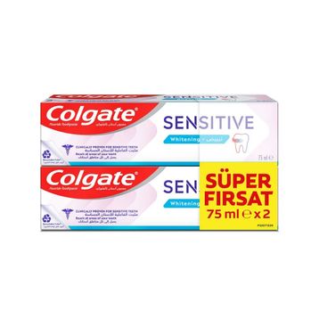 Colgate Sensitive Whitening 2x75 ml Diş Macunu