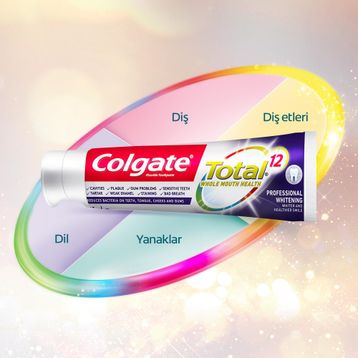 Colgate Total Profesyonel Beyazlık 75 ml 2 Adet Diş Macunu