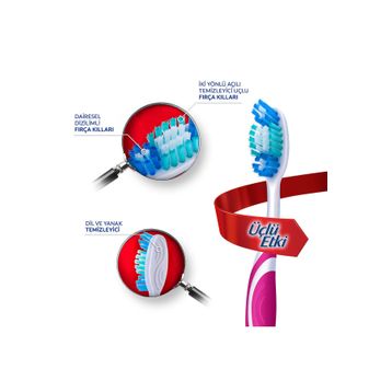 Colgate Üçlü Etki 5'li Diş Fırçası Seti