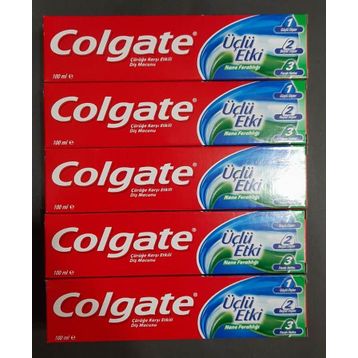 Colgate Üçlü Etki 5x100 ml Diş Macunu