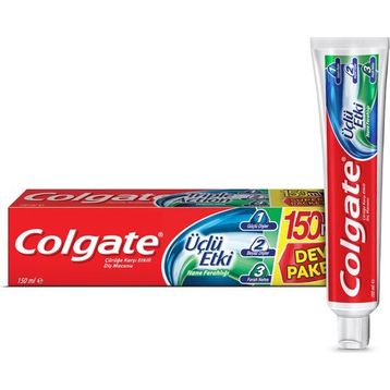 Colgate Üçlü Etki Çürüklere Karşı Koruma 150 ml x 2 Adet Diş Macunu