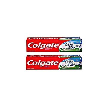 Colgate Üçlü Etki Nane 2x100 ml Diş Macunu