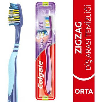 Colgate Zigzag Diş Arası Temizliği Orta 1+1 Diş Fırçası