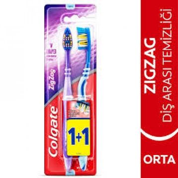 Colgate Zigzag İkili Medium Diş Fırçası