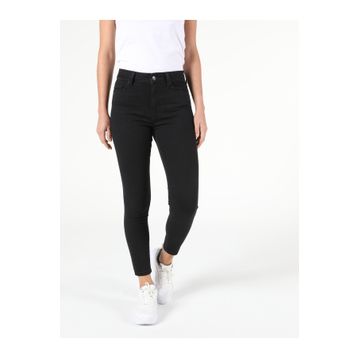 Colin's 760 Diana Yüksek Bel Dar Paça Süper Slim Fit Siyah Kadın Jean Pantolon