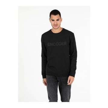 Colin's CL1049893 Regular Fit Erkek Siyah Sweatshirt