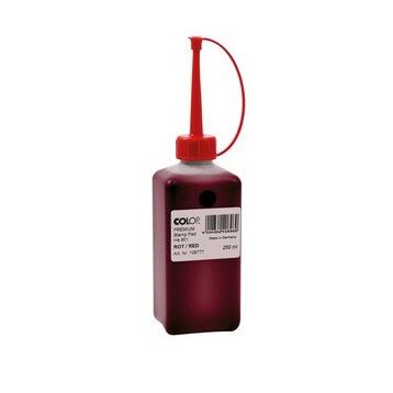 Colop 801 25 ml Kırmızı Mürekkep