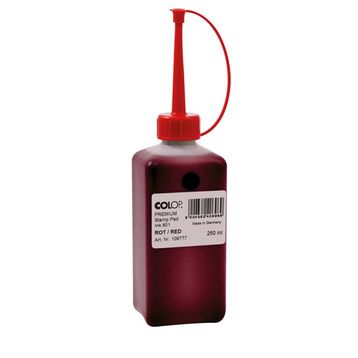 Colop 801 25 ml Kırmızı Mürekkep
