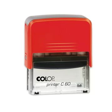 Colop C60 Otomatik Kaşe 37x76 mm Kırmızı Keçe
