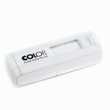 Colop CEP30 Beyaz Kasa Siyah Keçe 18x47 mm Kaşe