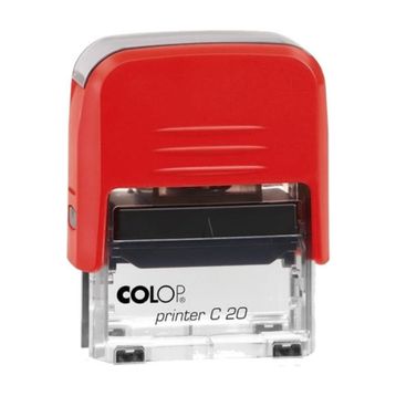 Colop Printer 14x38 mm Kırmızı 20 Cep Kaşe