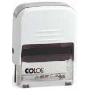 Colop Printer 18x47 cm Beyaz 30 Cep Kaşe