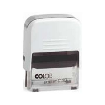 Colop Printer 18x47 cm Beyaz 30 Cep Kaşe