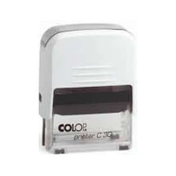 Colop Printer 18x47 cm Beyaz 30 Cep Kaşe
