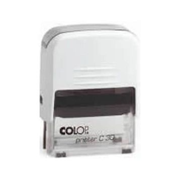 Colop Printer 18x47 cm Beyaz 30 Cep Kaşe