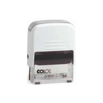 Colop Printer 18x47 cm Beyaz 30 Cep Kaşe