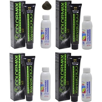 Colormax 6.0 Yoğun Koyu Kumral Saç Boyası + 4x90 ml Oksidan Krem