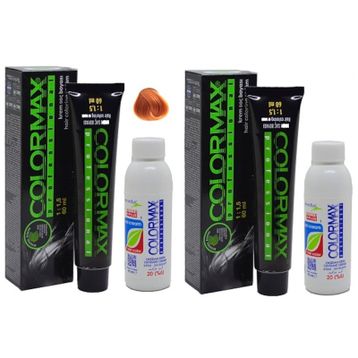Colormax 8.43 Sultan Bakırı Saç Boyası + 2x90 ml Oksidan Krem