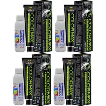 Colormax SPS650 Nouveau 2025/01 Siyah 4x60 ml Saç Boyası+4x90 ml Oksidan