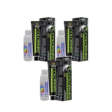 Colormax SPS817 Nouveau 2025/06.07 Sıcak Çikolata Kahve 3x60 ml Saç Boyası+3x90 ml Oksidan