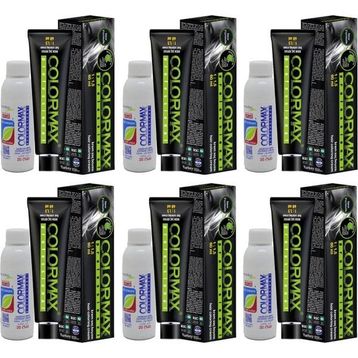 Colormax SPS820 Nouveau 2025/06.07 Sıcak Çikolata Kahve 6x60 ml Saç Boyası+6x90 ml Oksidan