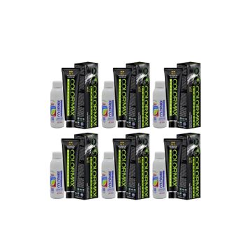 Colormax SPS946 Nouveau 2025/07.31 Küllü Kumral Dore 6x60 ml Saç Boyası+6x90 ml Oksidan