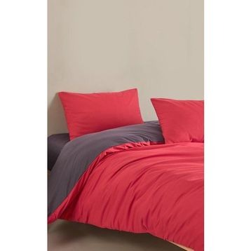Colorpool Bright Future 200x220 CM Kırmızı-Antrasit Nevresim Takımı