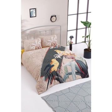 Colorpool Sweet Dreams 200x220 cm Sarı Çift Kişilik Nevresim Takımı
