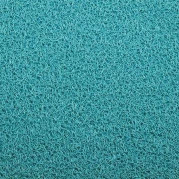Colourmat 1 m X 2 m Turkuaz Kaydırmaz Kaymaz Yolluk Karmaşık Halı Kıvırcık Paspas
