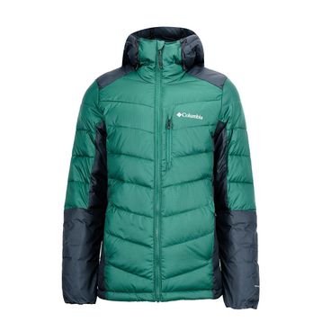 Columbia 2085294-375 Labyrinth Loop II Hooded Yeşil Erkek Mont