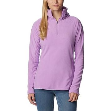 Columbia AK1131 Glacial IV 1/2 Zip Lila Kadın Polar